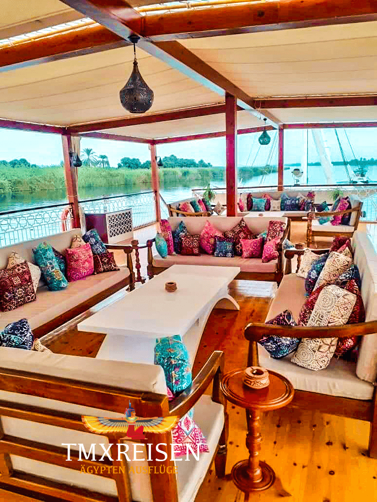 Ägypten Urlaub-Dahabeya Nilkreuzfahrt-Nilkreuzfahrt Luxor Assuan-Sehenswürdigkeiten Ägypten-Dahabya-mögliche Aktivitäten in Ägypten-luxor