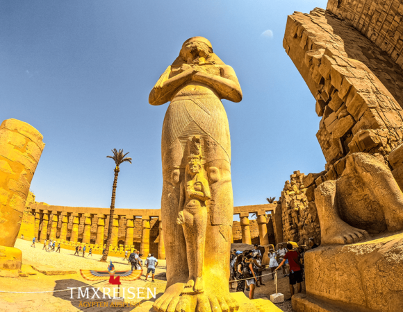 Ton Und Licht_Show im Karnak Tempel
