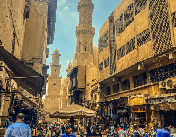 Khan El Khalili Bazar in Kairo