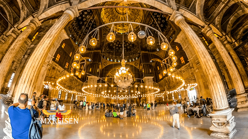 Muhamed Ali Moschee vin Kairo bei TMXREISEN