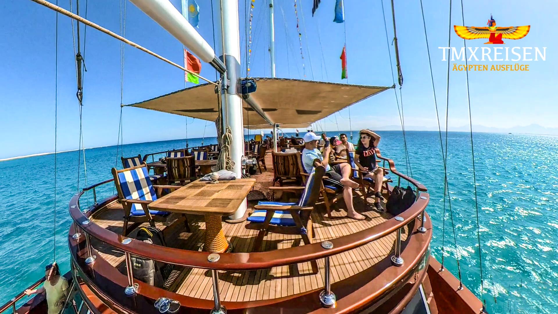 -Beste-mögliche Aktivitäten in Hurghada-VIP Piraten Yacht zum-Orange Bay-Hurghada