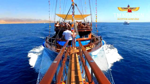 Piratenschiff-Pirates Boat-Schnorcheln Sharm El Sheikh-Sharm El Sheikh Schnorcheln-Weisse Insel-Ras Mohamed-Scharm El Scheich Ausflüge